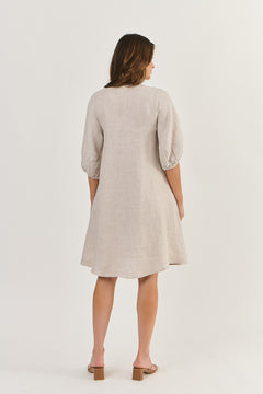 Linen Dress - Dune
