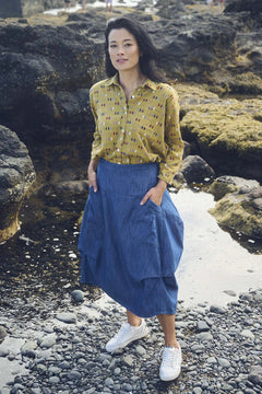 Milwaukee Skirt - Washed Denim