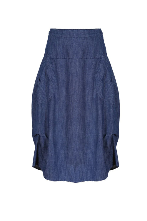 Milwaukee Skirt - Washed Denim