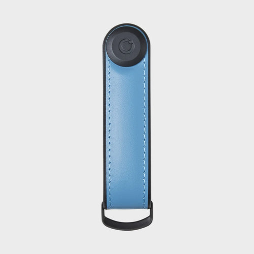 Leather/Hybrid Key Organiser - Lake Blue