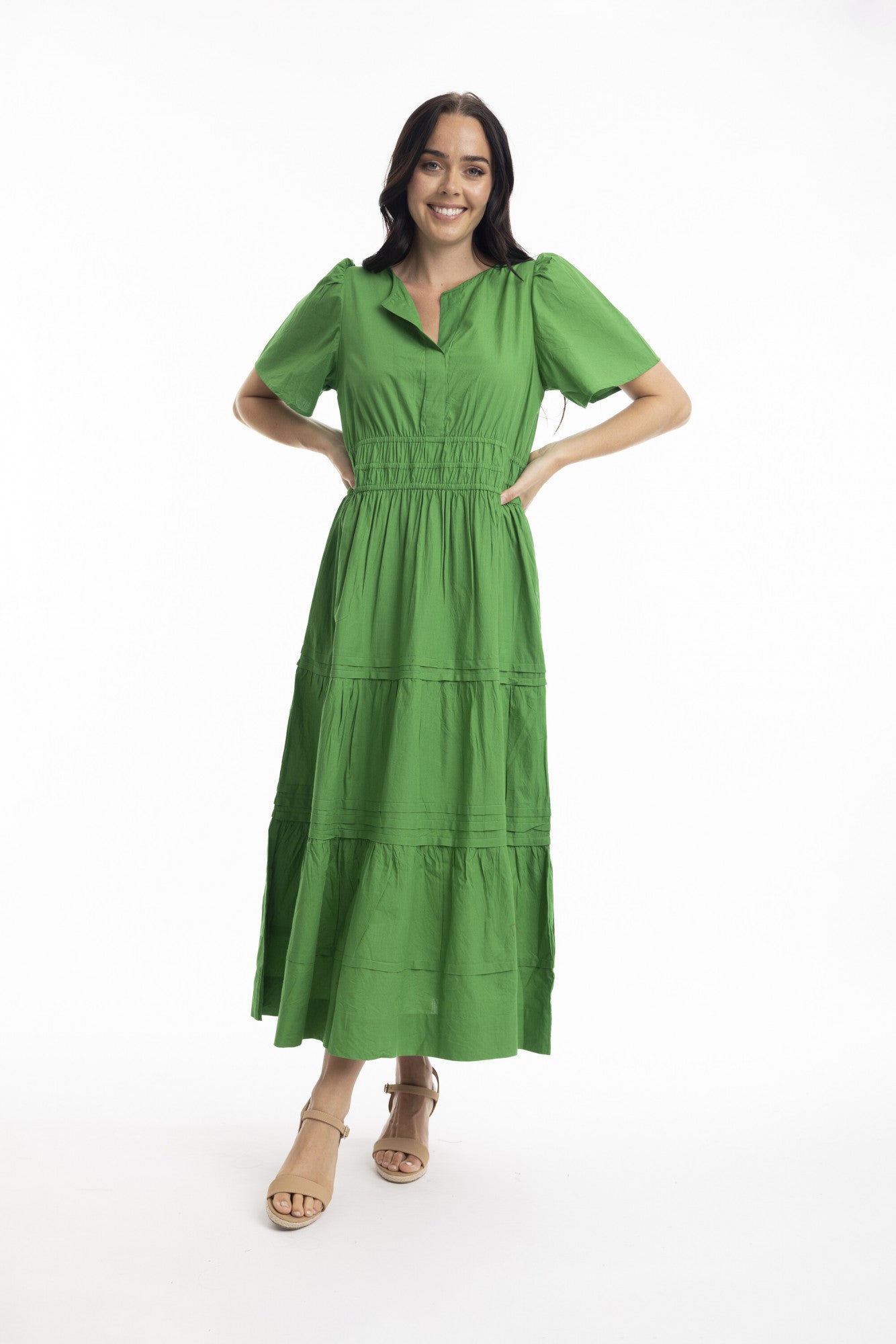 Orientique Poplin Maxi Dress - Parakeet Home Store Online Orientique Poplin Maxi Dress - Parakeet Home Store Online