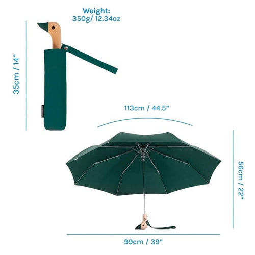 Duck Umbrella - Forest Green