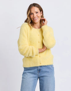 Paris Cardigan - Lemon