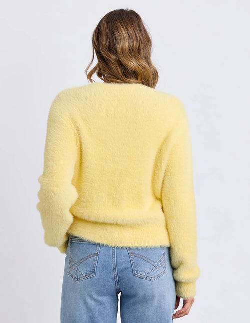 Paris Cardigan - Lemon