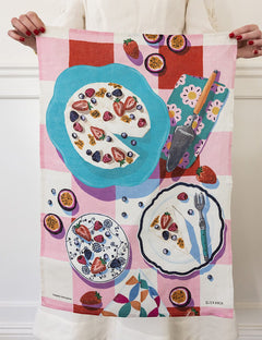 Passionfruit Pavlova Tea Towel