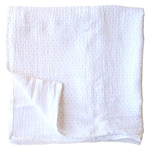Swaddle - Pink Spot