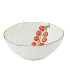 Pomodoro Ceramic Bowl - Red/Grn