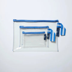 Clear Zip Pouch Bundle