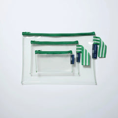 Clear Zip Pouch Bundle