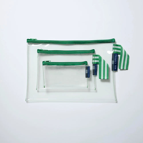 Clear Zip Pouch Bundle