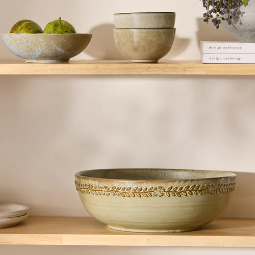 Provence Serving Bowl Green