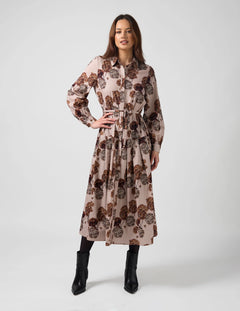 Rebecca Dress - Blush Hydrangea