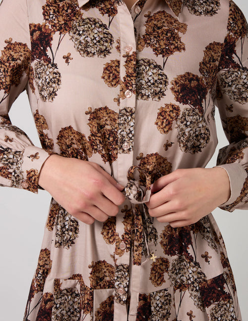 Rebecca Dress - Blush Hydrangea