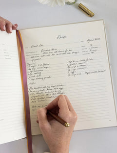 Heirloom Recipe Book Journal