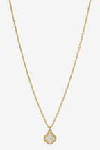 Reign Mother of Pearl Necklace - Gold