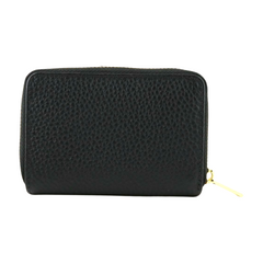 Belle Leather Wallet - Black