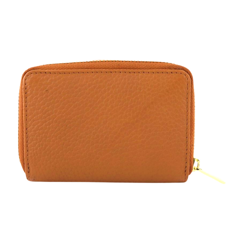 Belle Leather Wallet - Tan