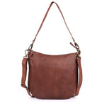 Chicago Shoulder/Crossbody Bag- Brown