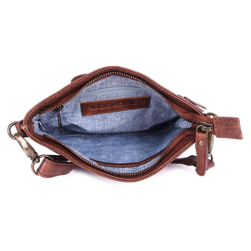 Chicago Shoulder/Crossbody Bag- Brown
