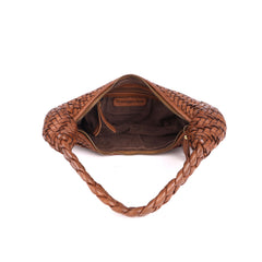 Windsor Woven Handbag - Oak