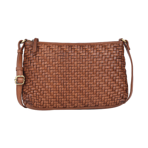 Woven Crossbody Bag - Bendigo Oak