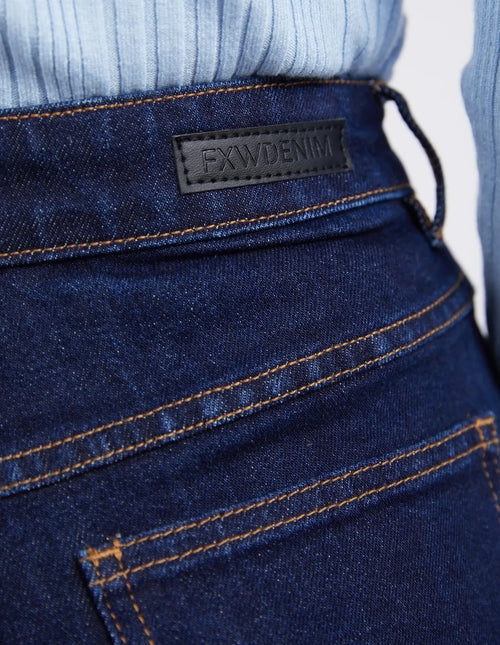 Sarah Wide Leg Jean - Dark Denim