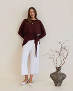 Sassoon Scarf Bamboo&Cashmere - Burgundy