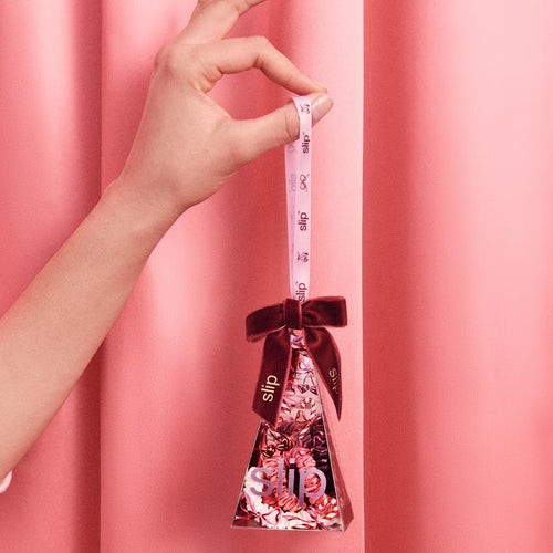 Skinny Scrunchie Ornament - Candy Cane