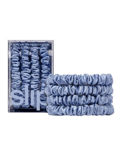 Slip Skinny Scrunchies - Cornflower Blue