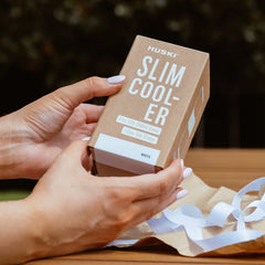 Slim Can Cooler - White
