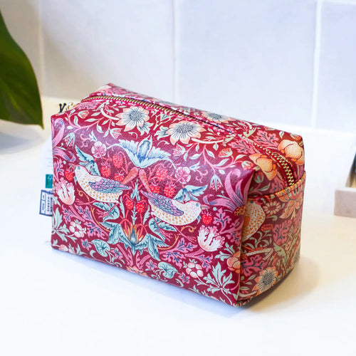 William Morris Strawberry Thief Toiletry Bag