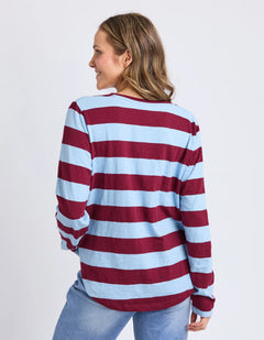 Spritz Stripe L/S Tee
