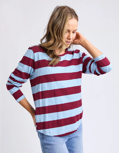 Spritz Stripe L/S Tee