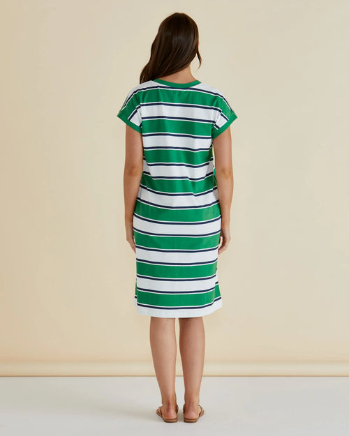 Zena V-Neck Tee Dress