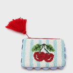 Cherry Beaded Purse