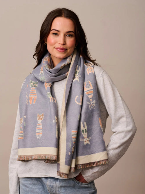 Grey Aristocats Scarf