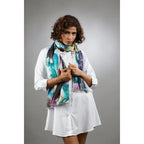 Tina Print Scarf - Modal/Silk