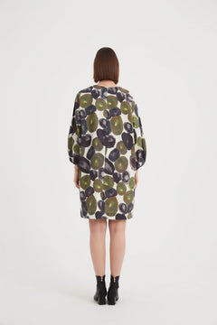 Tuck Cuff Oversized Dress