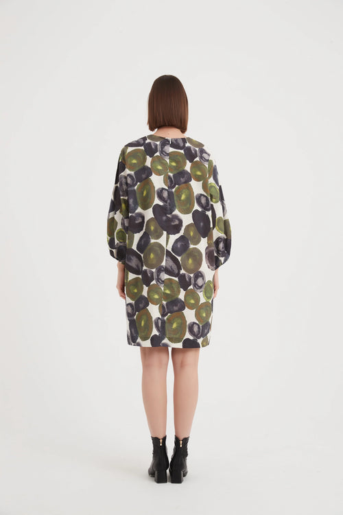 Tuck Cuff Oversized Dress