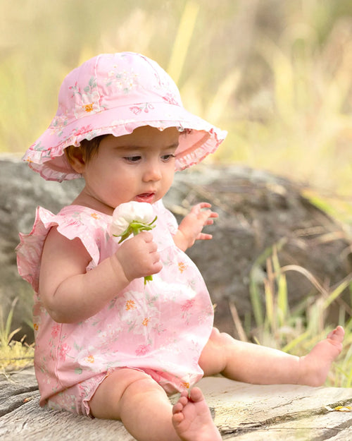 Bell Hat - Desert Rose Blossom