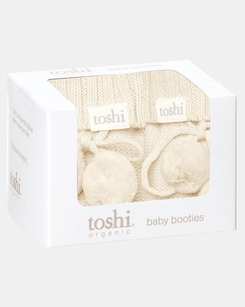 Organic Booties - Feather