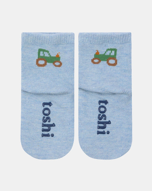 Organic Socks - Tiny Tractors