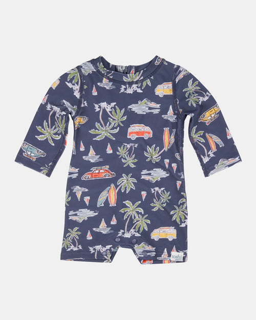 Swim Onesie - Surf Twilight