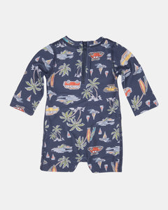 Swim Onesie - Surf Twilight