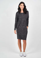 Turner Dress - Steel Leopard