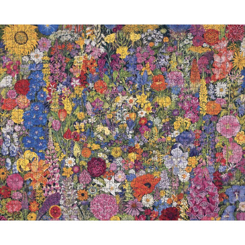 1000 Piece Puzzle - Flower Cycle