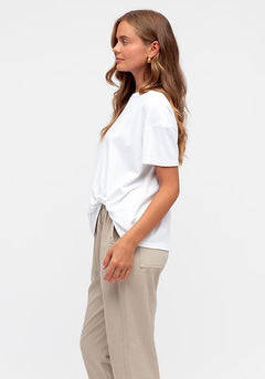 Easy Tuck Tee - White