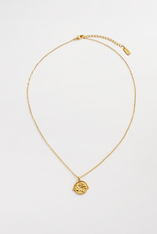 Luna Pendant Necklace - Gold