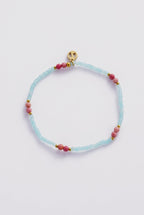 Robyn Bracelet - Teal/Blush