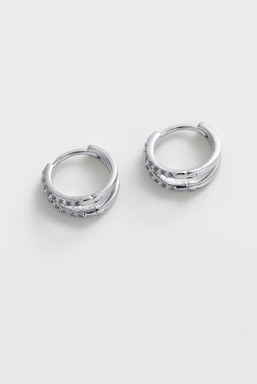 Celia Huggie - Silver